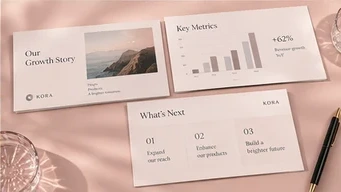 ElevenLabs generated presentation design concept